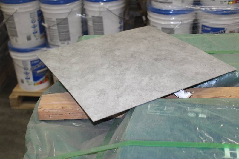 lot 24 image: 12 Pallet Lot of (Approximately 24) Boxes of 18x18in. Vinyl Tile