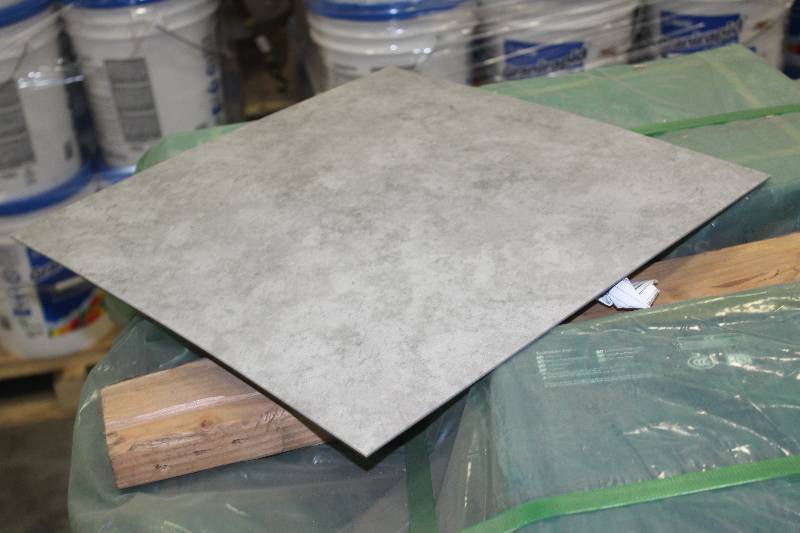 lot 23 image: 12 Pallet Lot of (Approximately 24) Boxes of 18x18in. Vinyl Tile