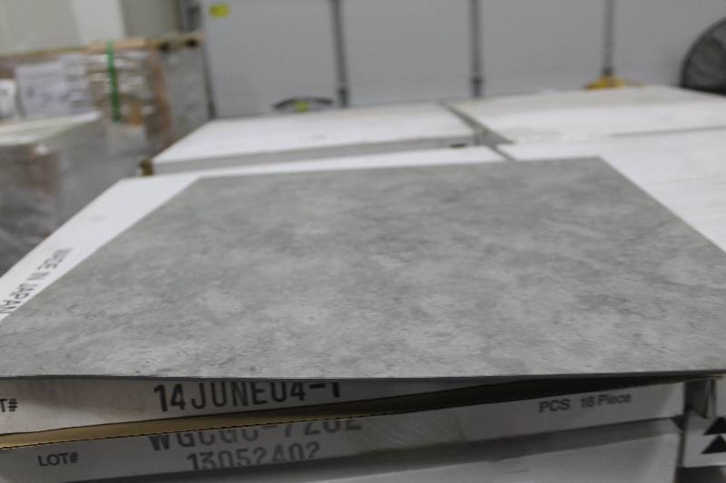 lot 28 image: 12 Pallet Lot of (Approximately 22) Boxes of 18x18in. Vinyl Tile