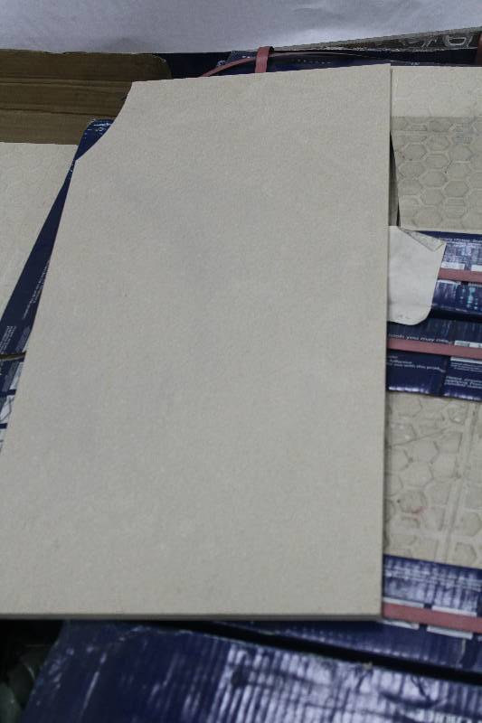 lot 52 image: 12 Pallet Lot of (Approximately 20) Boxes of Hitom Ceramics #6 Gateway 23.5x11.75in. Porcelain Tile