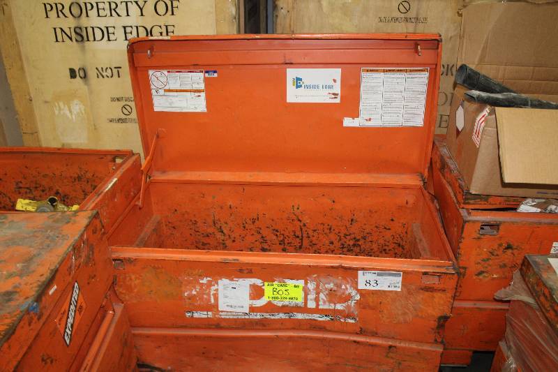 lot 83 image: Ridgid Job Box