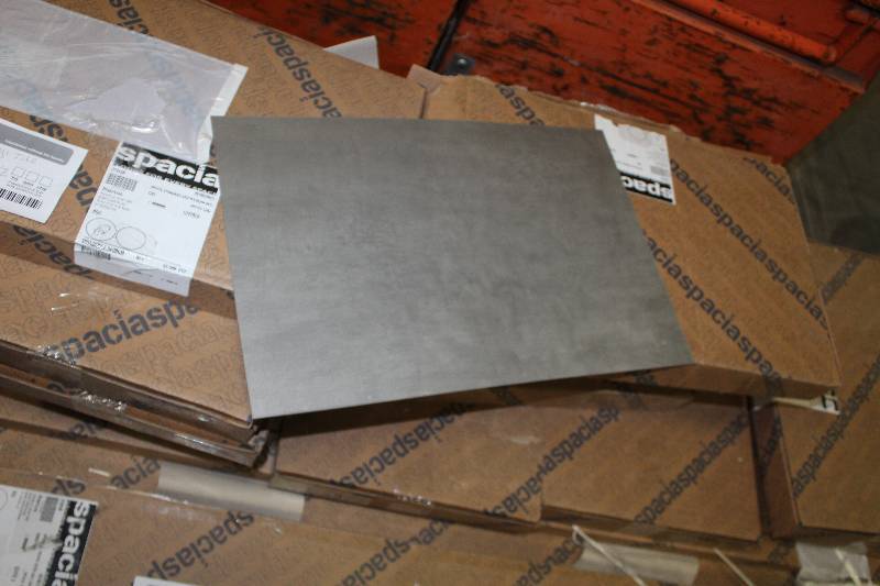 lot 84 image: Pallet Lot of (13) Boxes of Spacia 18x12in. Vinyl Tile