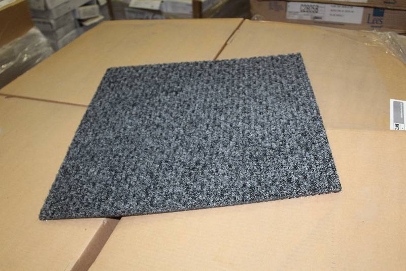 lot 92 image: 12 Pallet Lot of (10) Boxes of Ambassador Ultra Tyte 59oz. Tackfast 24x24in. Hobnail Tile