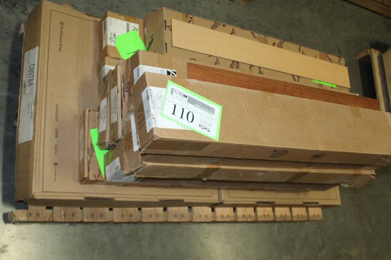 lot 110 image: Pallet Lot of (12) Boxes of Flooring