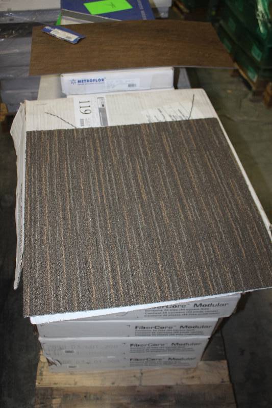 lot 119 image: Pallet Lot of (13) Boxes of Flooring