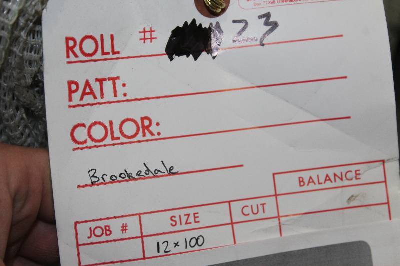 lot 158 image: Roll #123 Carpet