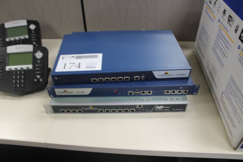 lot 174 image: Lot of (3) Cyberoam Computer Equipment