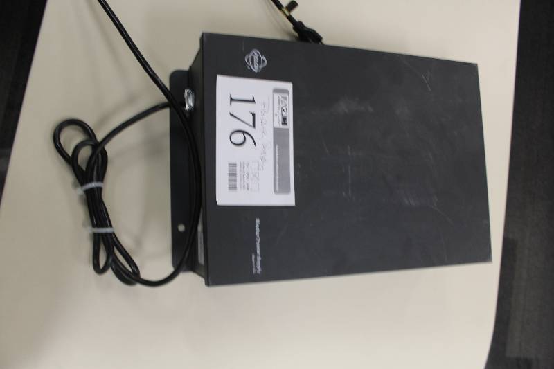 lot 176 image: Pelco MCS Master Power Supply w Circuit Breaker