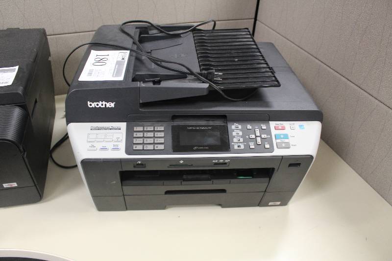 lot 180 image: Brother MFC-6490CW Professional Series Wireless CopyScanFaxPrint Multi Function Printer