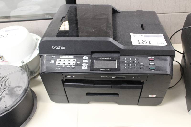 lot 181 image: Brother MFC-J8810DW Professional Series Touchscreen CopyScanFaxPrint Multi Function Printer