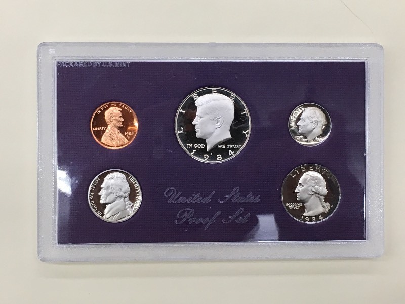 1984 S - United States Mint Proof S...