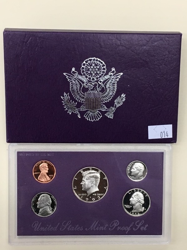 1993 S - United States Mint Proof S...