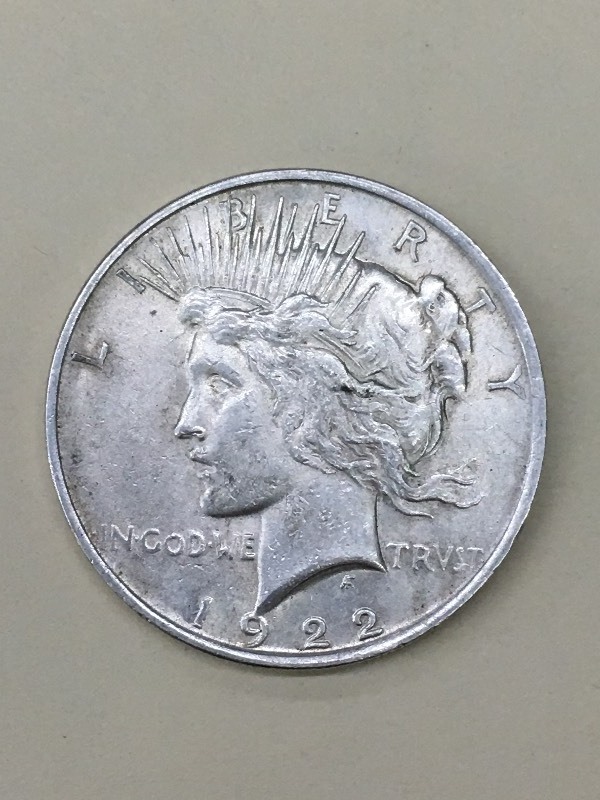 1922 P - Peace Dollar ...