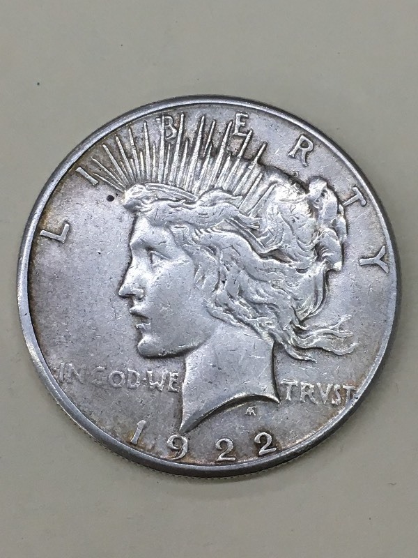 1922 S - Peace Dollar ...