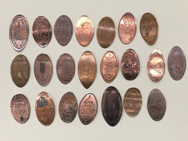 25 Mixed Elongated Pressed  Penni...