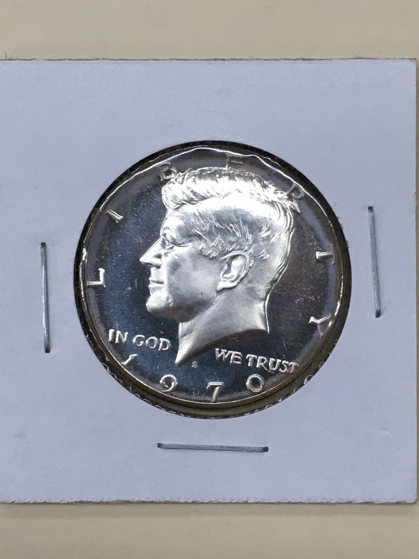 1970 S - Kennedy Proof Half Dollar...