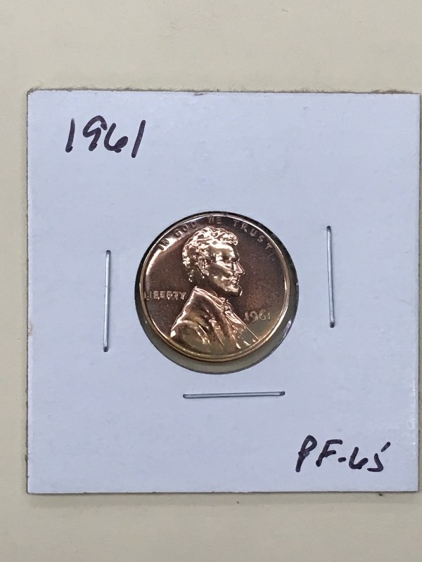 1961 P - Lincoln Memorial Proof Cen...