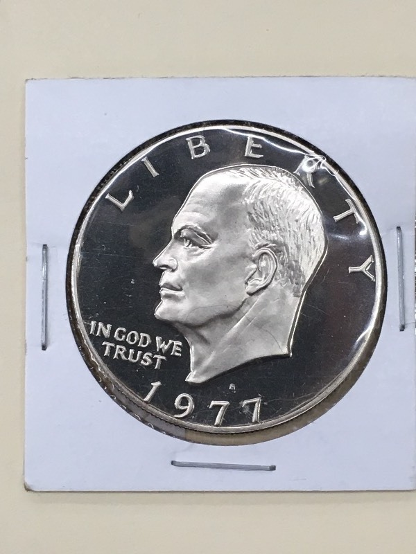 1977 S - Eisenhower Proof Dollar...
