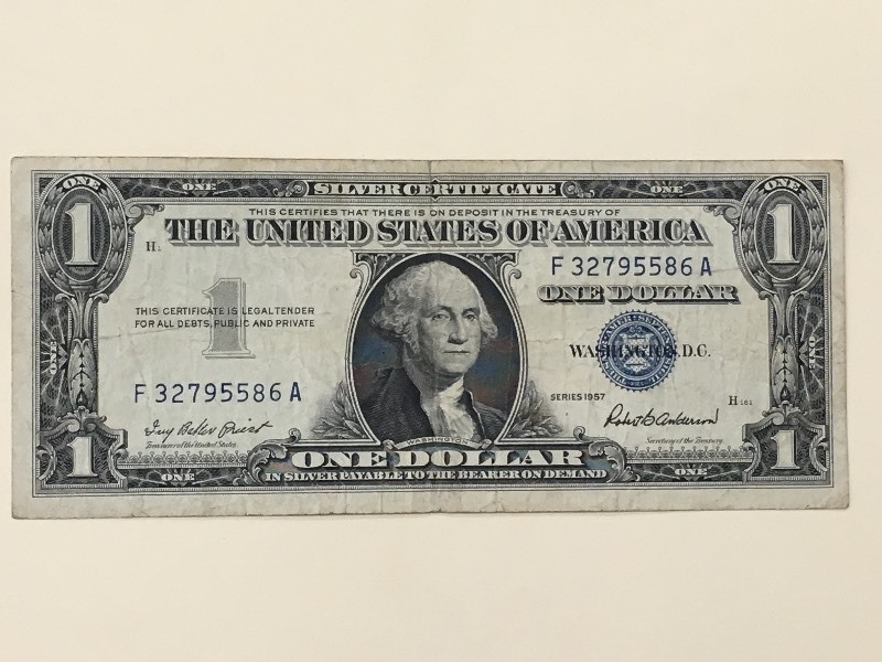 1957 - $1 United States Silver Cert...