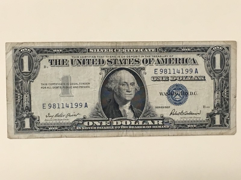 1957 - $1 United States Silver Cert...
