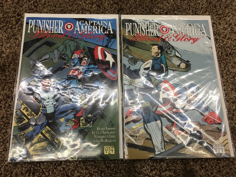 Blood & Glory, 1992 Punisher & Capt...