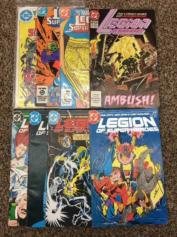 1982 - 1992 - Legion of Superheroes...