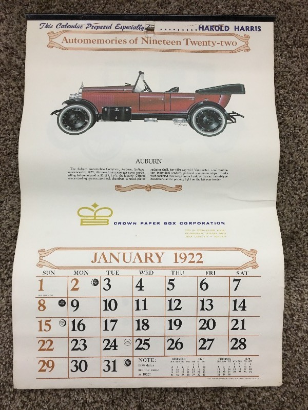 1976 Reproduction of a 1922 Automem...