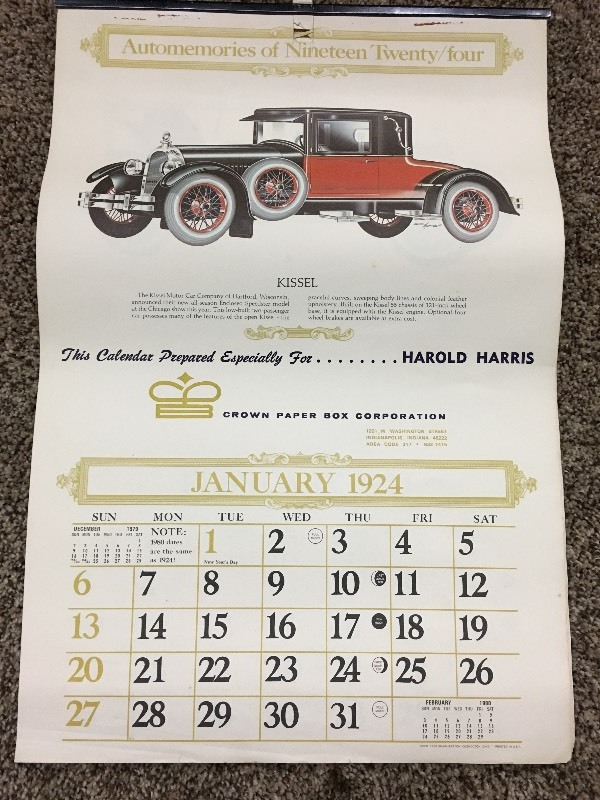 1978 Reproduction of a 1924 Automem...