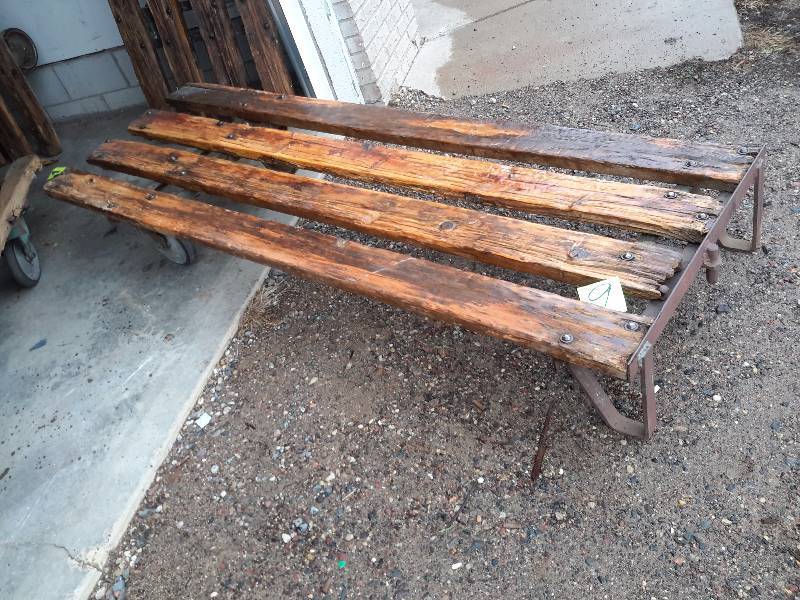 lot 9 image: Colson Co, Elyria Ohio, Railroad Cart