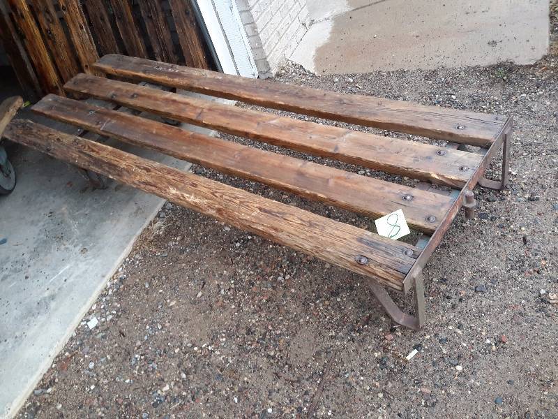 lot 8 image: Colson Co, Elyria Ohio, Railroad Cart