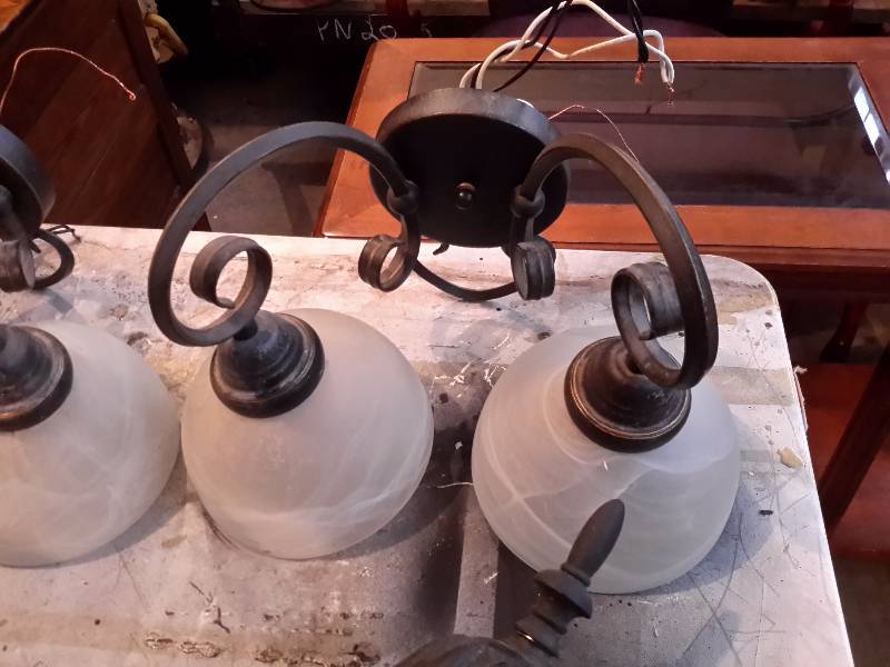 lot 94 image: Misc. Light Fixtures as shown