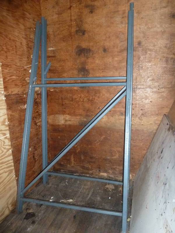 lot 1 image: pallet racking 2 uprights 44 deep ...