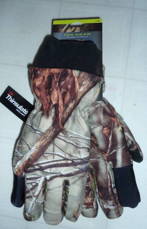 lot 7 image: New mens thinsulate gloves size LX...