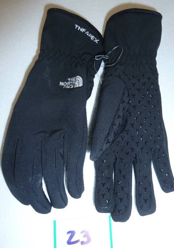 lot 23 image: North Face driving gloves...