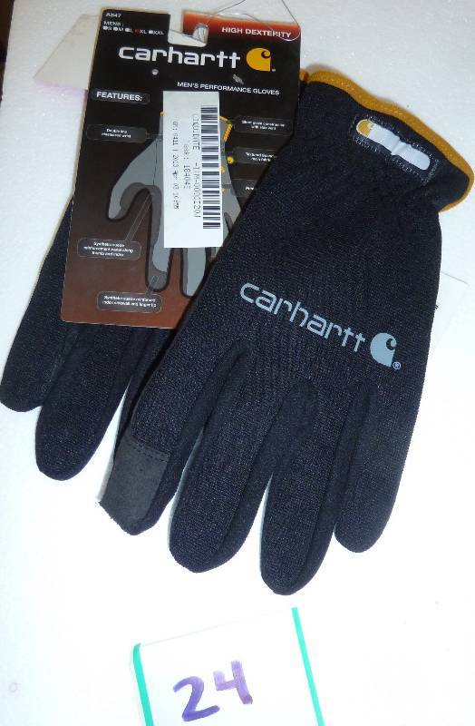 lot 24 image: New Carhartt Size XL gloves ...
