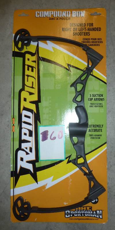 lot 60 image: New Kids compound bow - missing the...