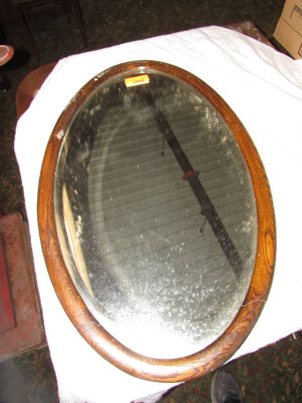 Antique oval Mirror