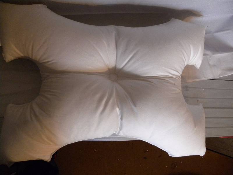 H-shaped pillow