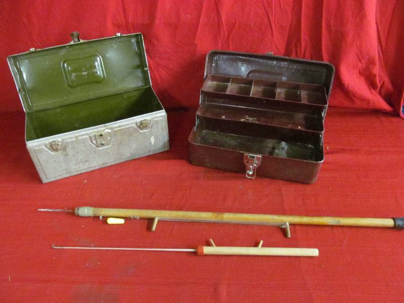 vintage tackle box