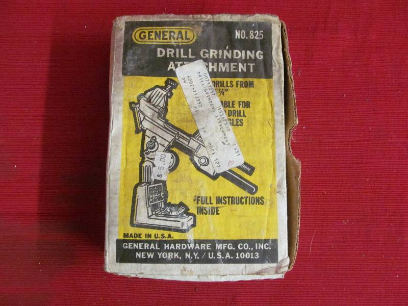 drill grinding attachment