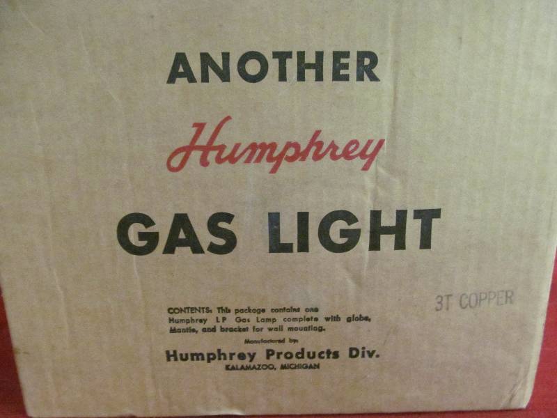 Humphrey gas light