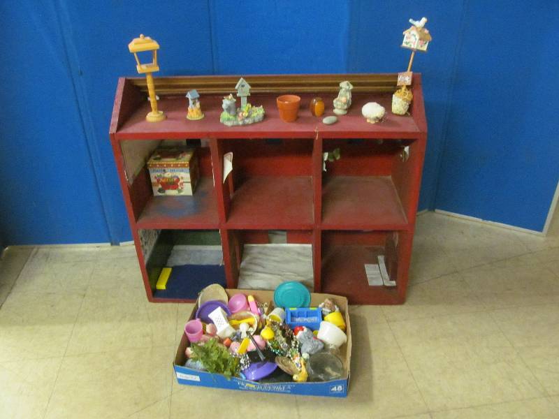 wood doll house