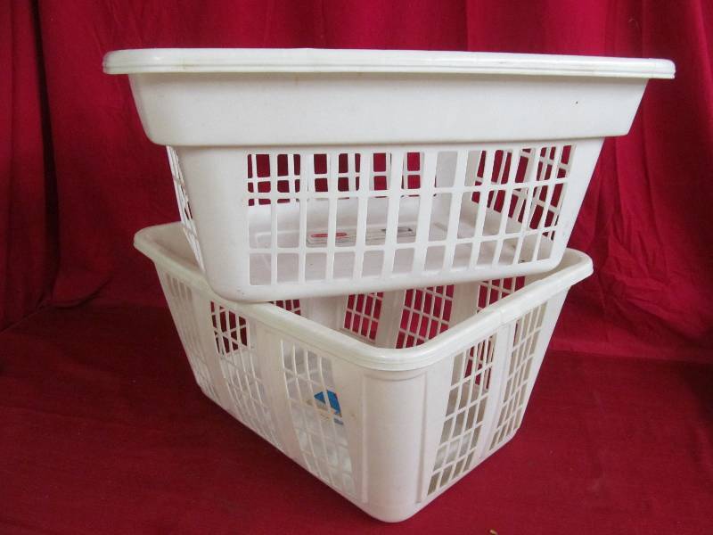 laundry baskets