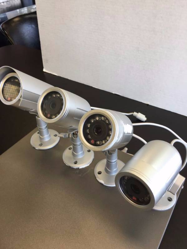 SVAT 160GB 4 Camera Security System