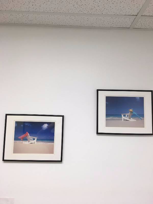 Bathroom Pictures w Frames (Set of 3)