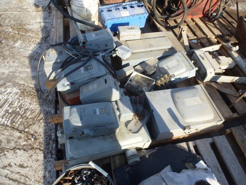 Pallet of Electrical Boxes