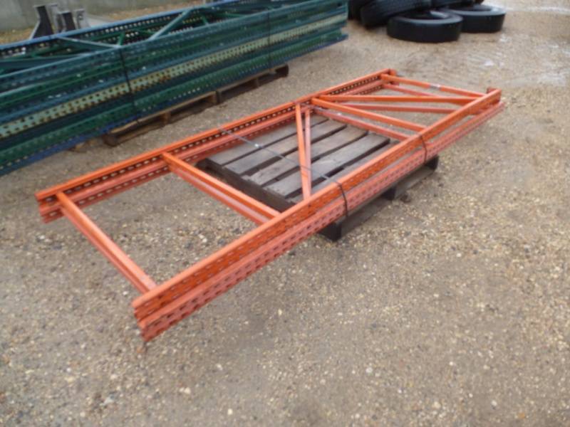 Pallet Rack Uprights Orange