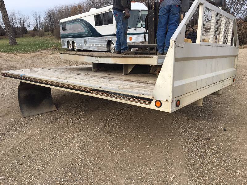 Challenger Diamond Plate Truck bed