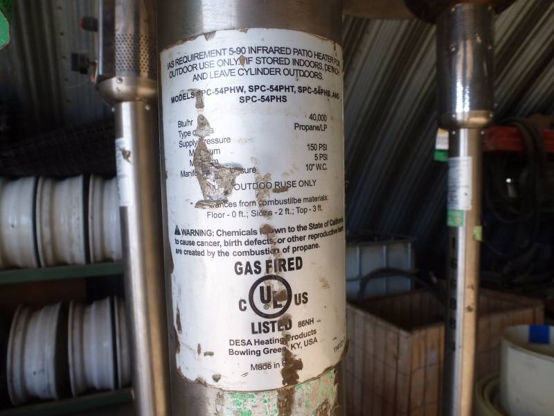 Sunbelt Patio Heater LP
