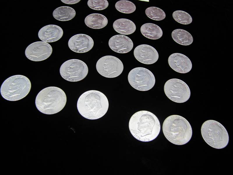 Eisenhower  Dollar Lot (27.00) Face Value